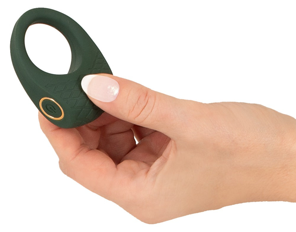 Emerald Love Luxurious Vibrating Cock Ring
