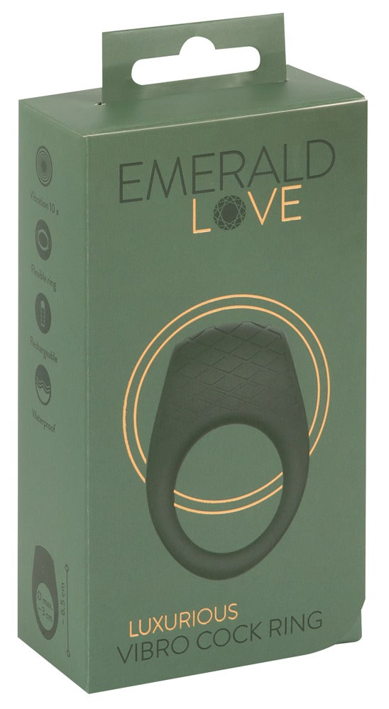 Emerald Love Luxurious Vibrating Cock Ring