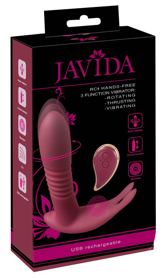 Javida Remote Control 3 Function Vibrator