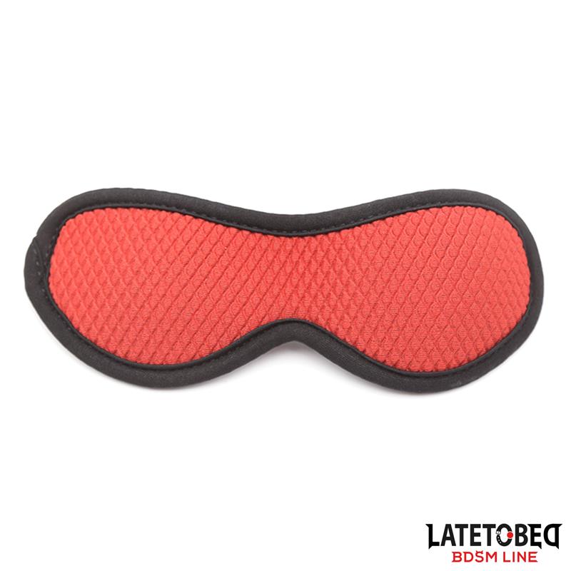 Late To Bed Bed Bondage Kit With Blindfold