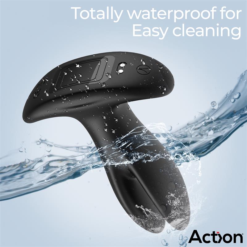 Action Pinsy Expandable Butt Plug With Remote Control waterproof