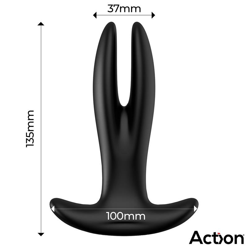 Action Pinsy Expandable Butt Plug With Remote Control size