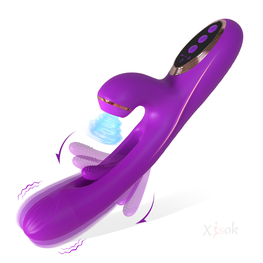Loveangels Pendulum Rabbit With Air Pulse