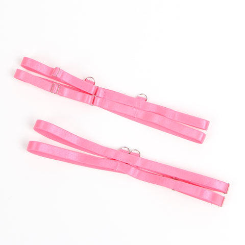 Loveangels Rose Spliced Eyelash Lace Bra Set