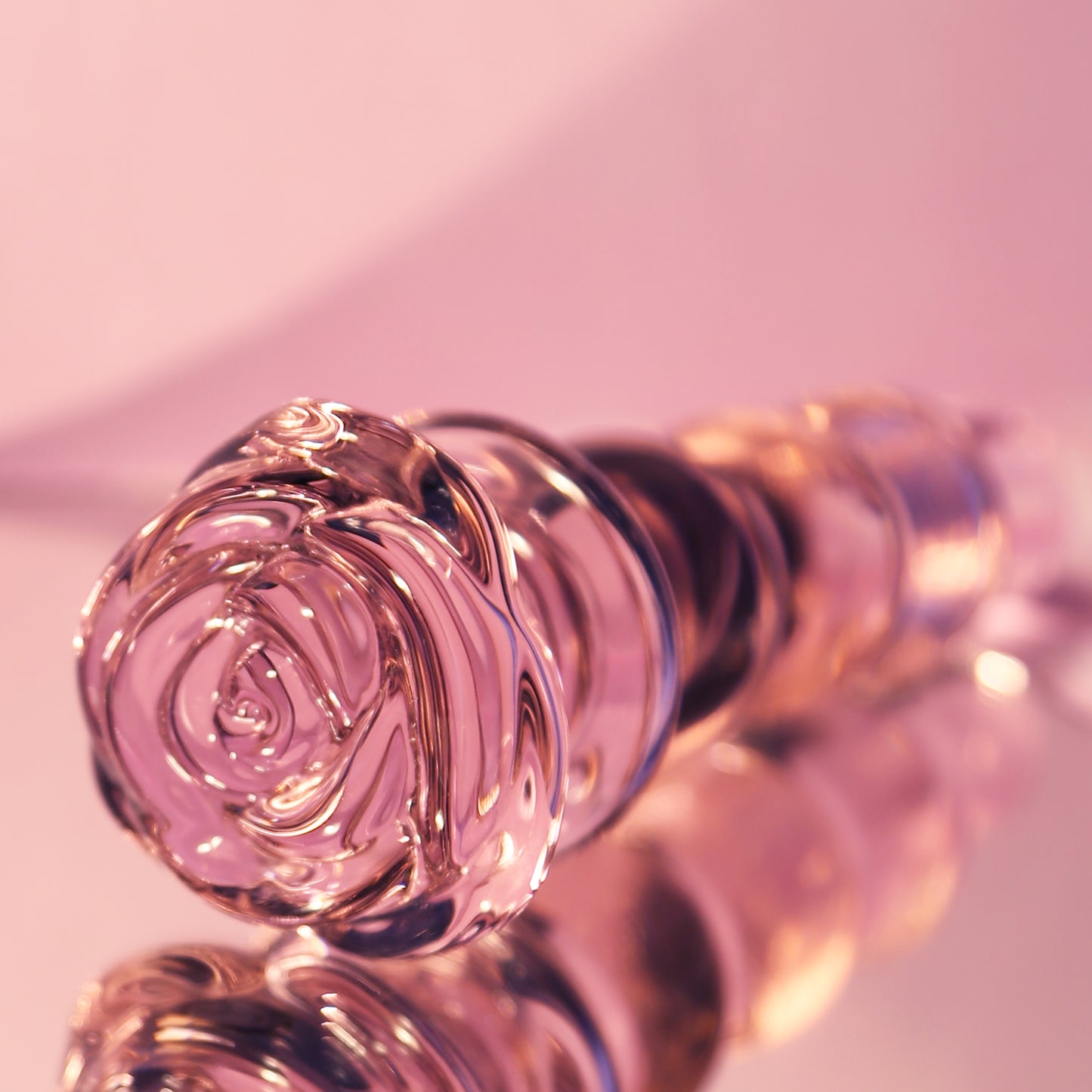 Glaze Glass Rosebud Beaded Plug