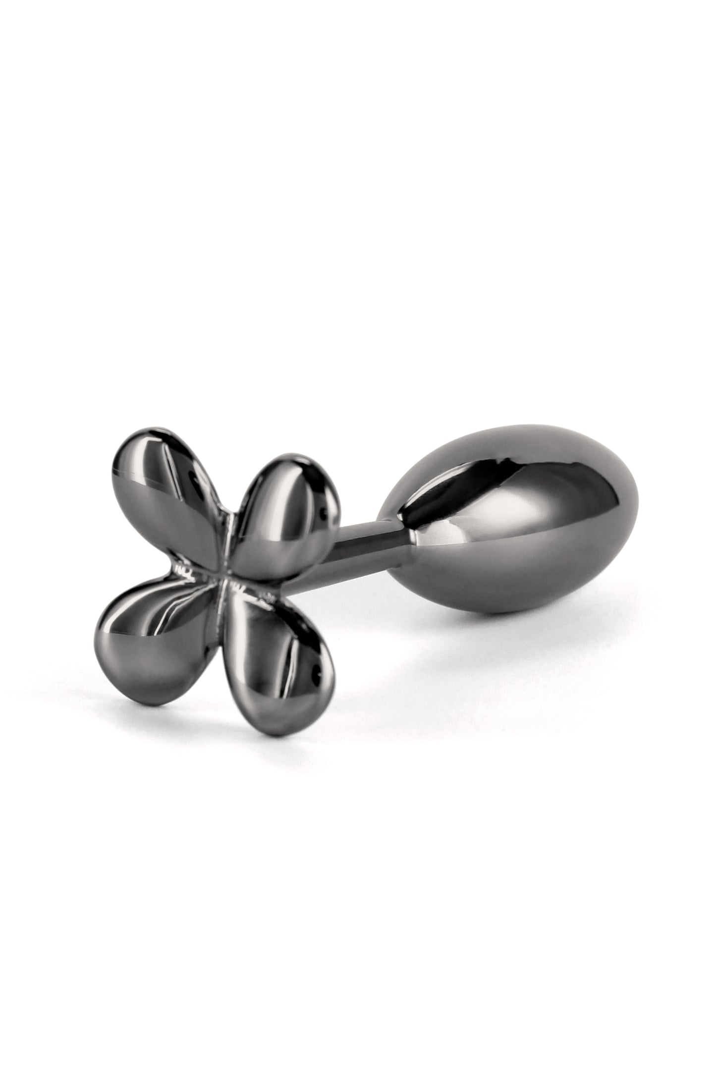 Rear Assets Clover Gunmetal Butt Plug