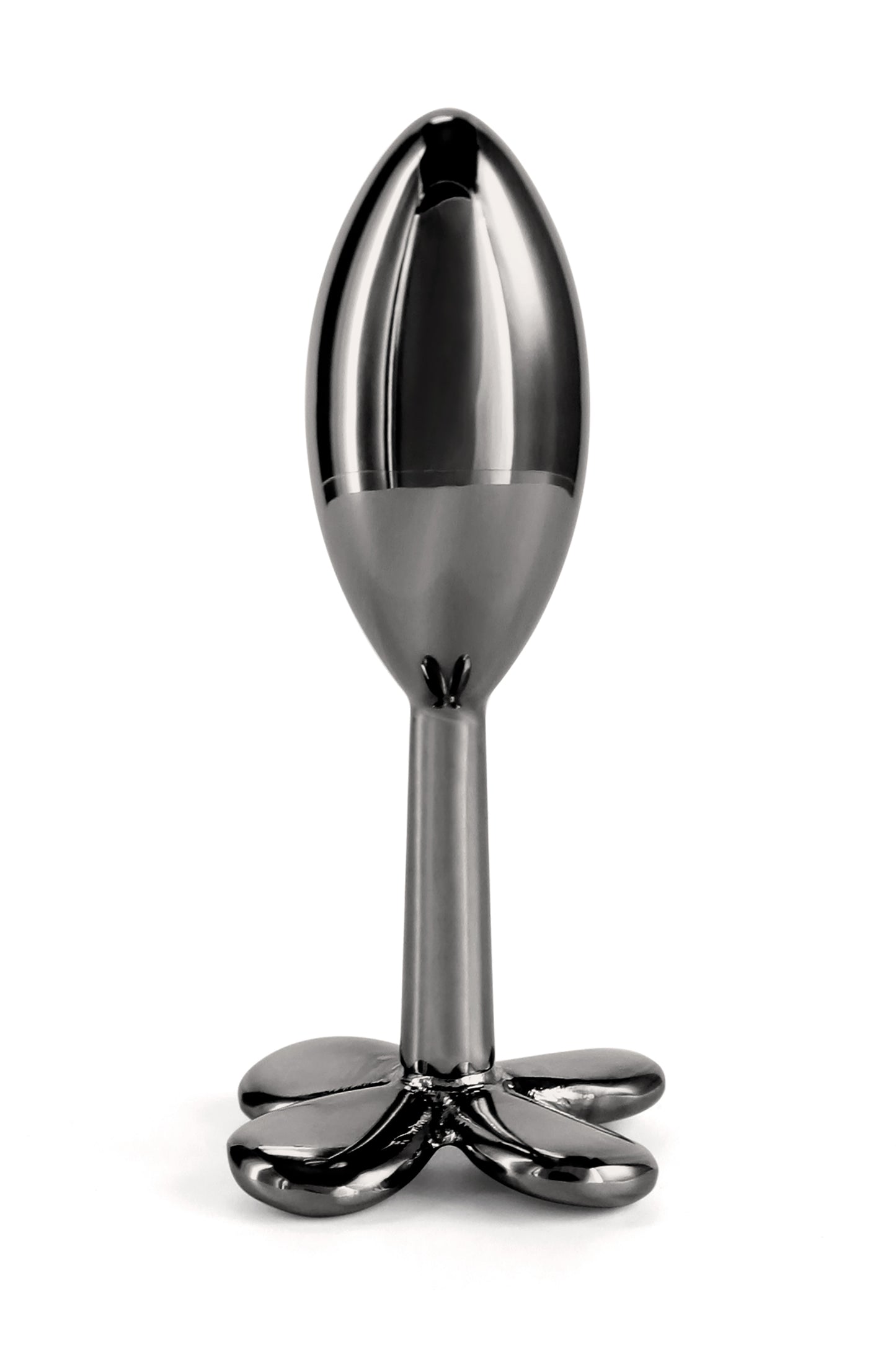 Rear Assets Clover Gunmetal Butt Plug