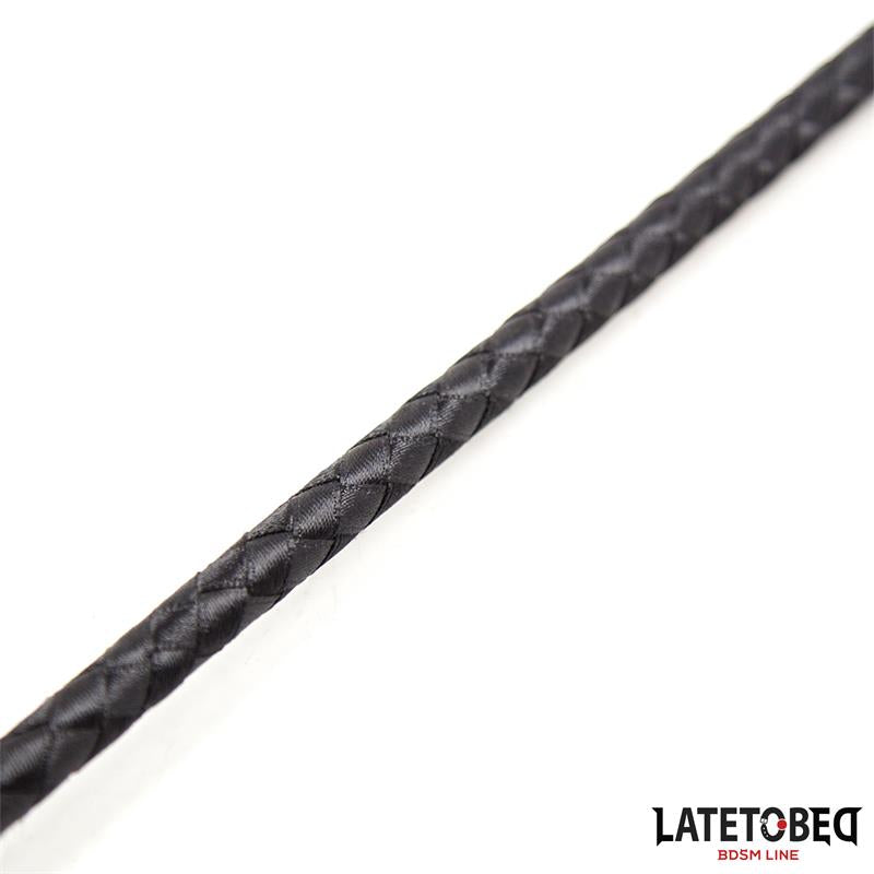 LATETOBED BDSM LINE Classic Whip Silver Details 60cm rod