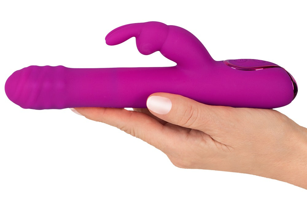 Sweet Smile Rabbit Vibrator With Rotation And Thrusting