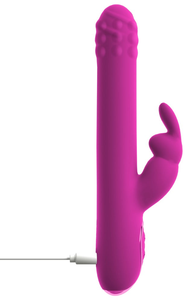 Sweet Smile Rabbit Vibrator With Rotation And Thrusting