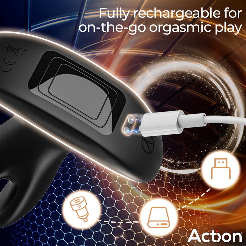 Action Pinsy Expandable Butt Plug With Remote Control charging