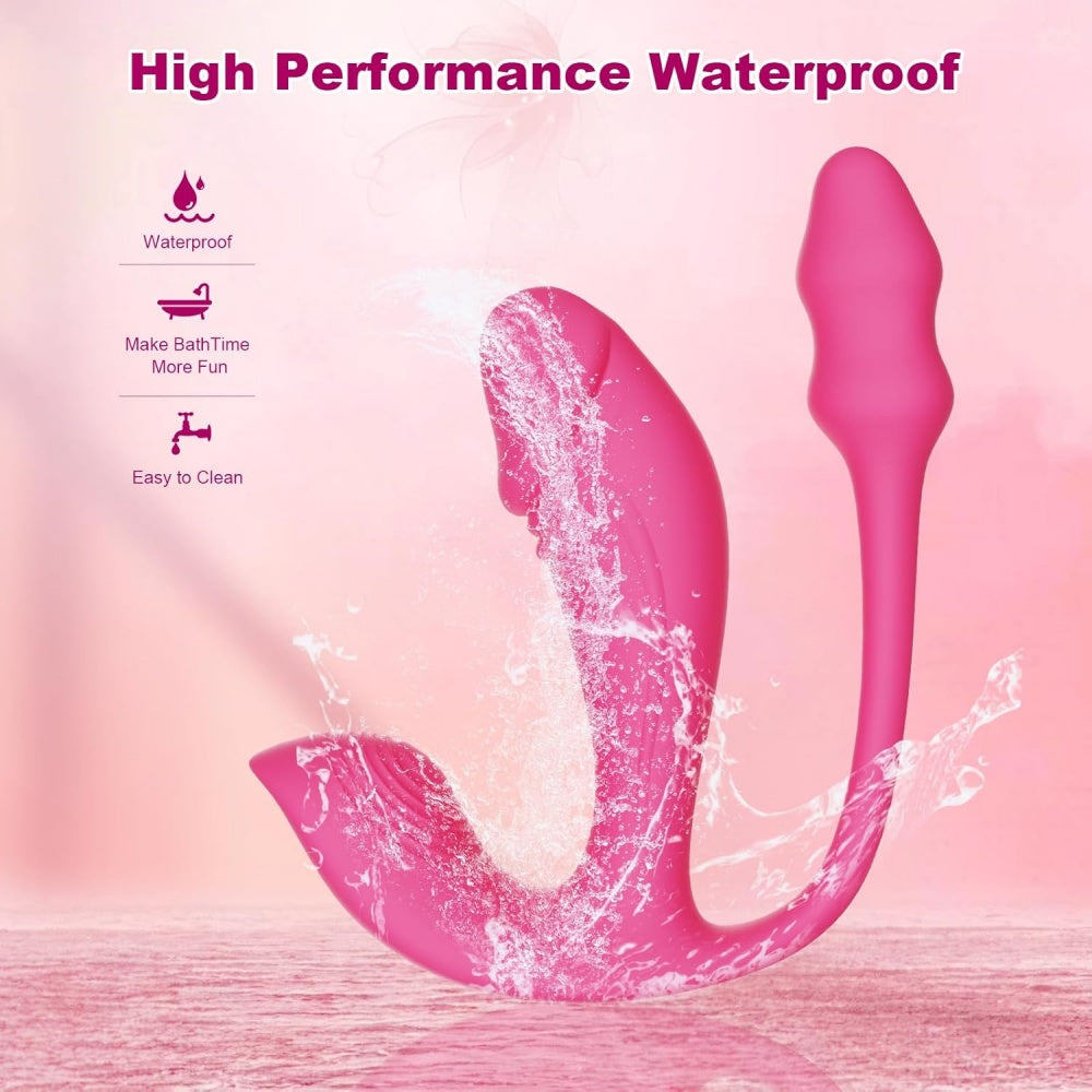 Loveangels App Control Panty Vibrator with Dildo and Anal Plug