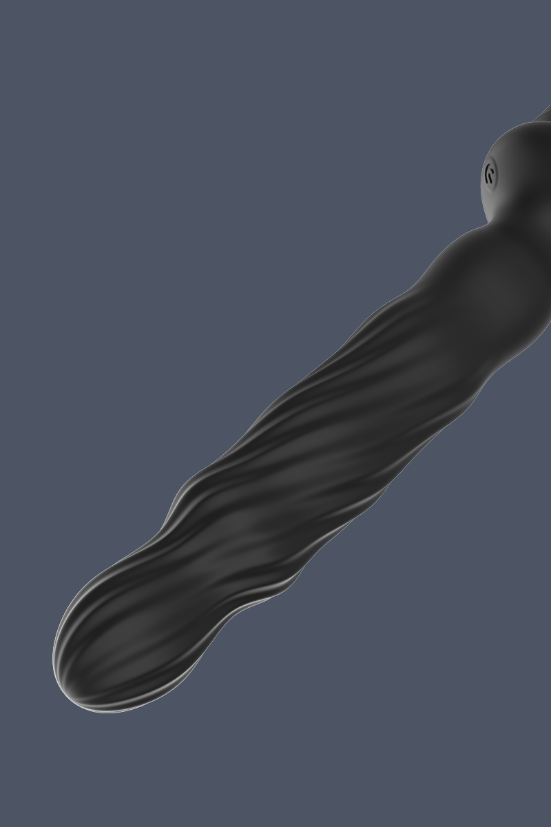 Loveangels Wriggling Prostate Vibrator With Remote Control
