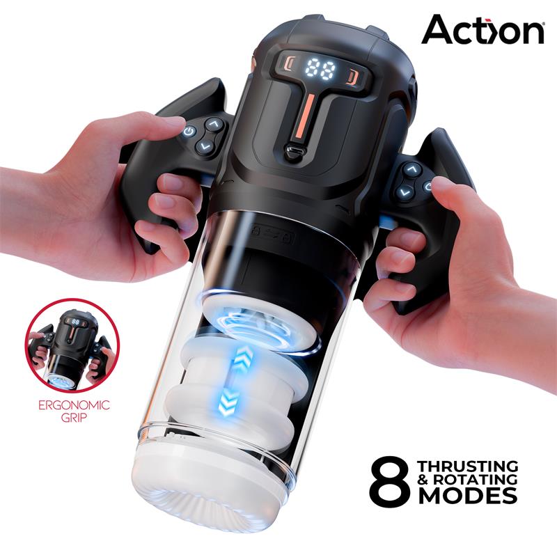 Action Zyon in hands