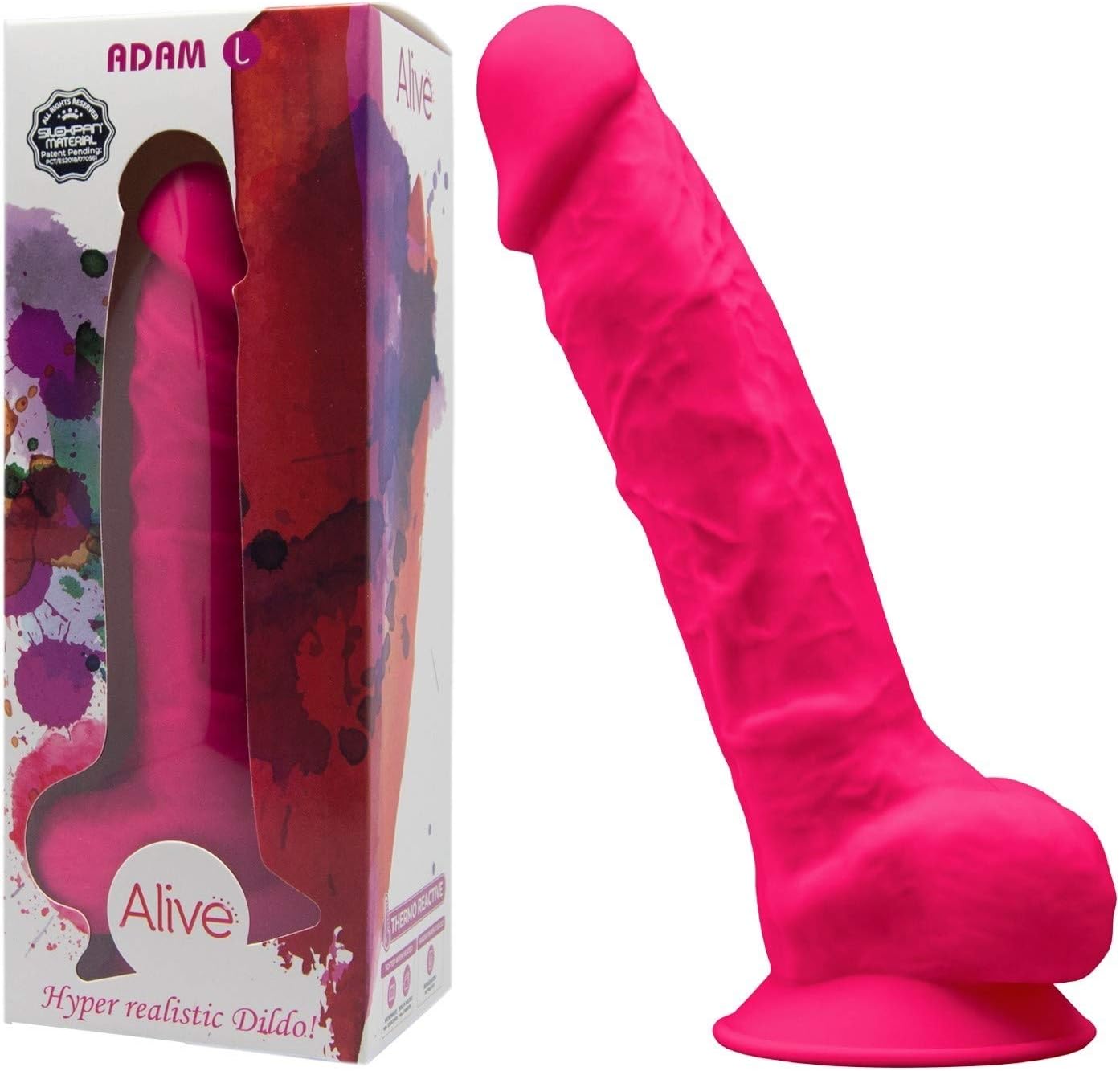 Alive Adam 8.5 Inch Dildo with box