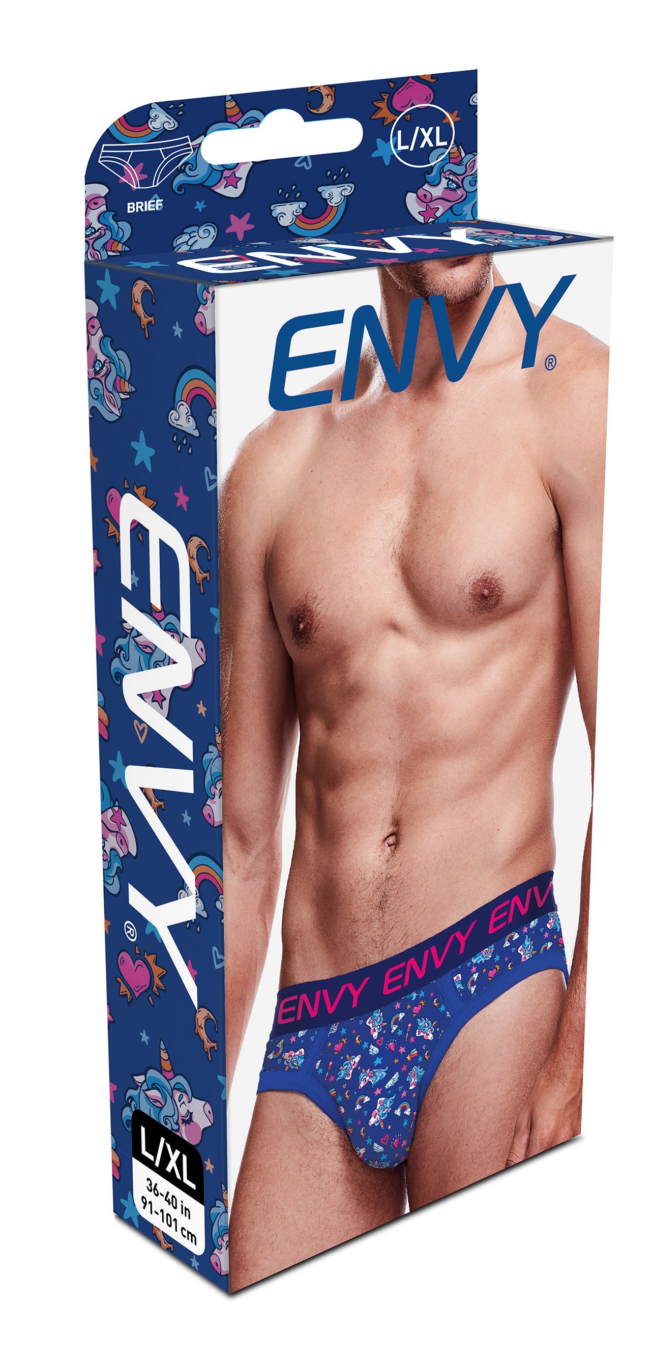 Envy Menswear Magic Unicorn Brief L/XL