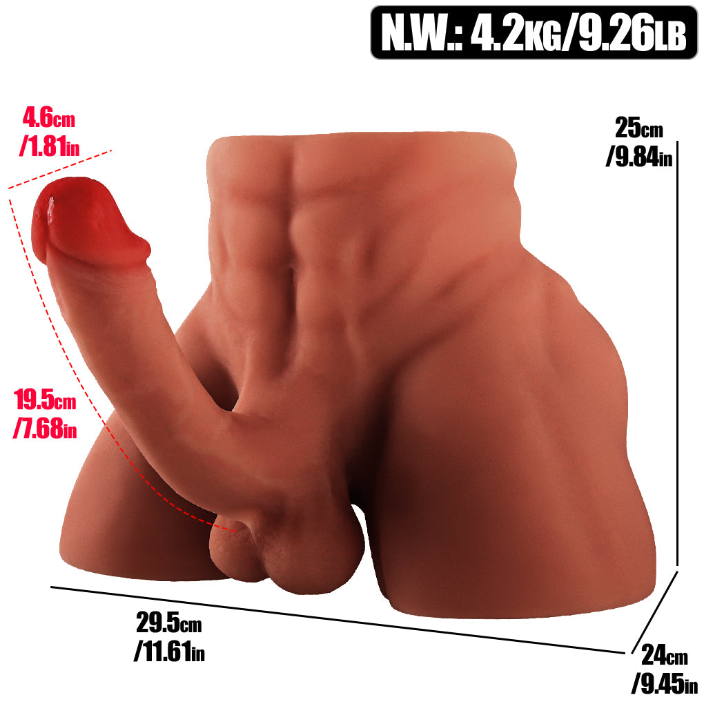 Loveangels Beefcake B TPE Sex Doll With 19.5cm Dildo