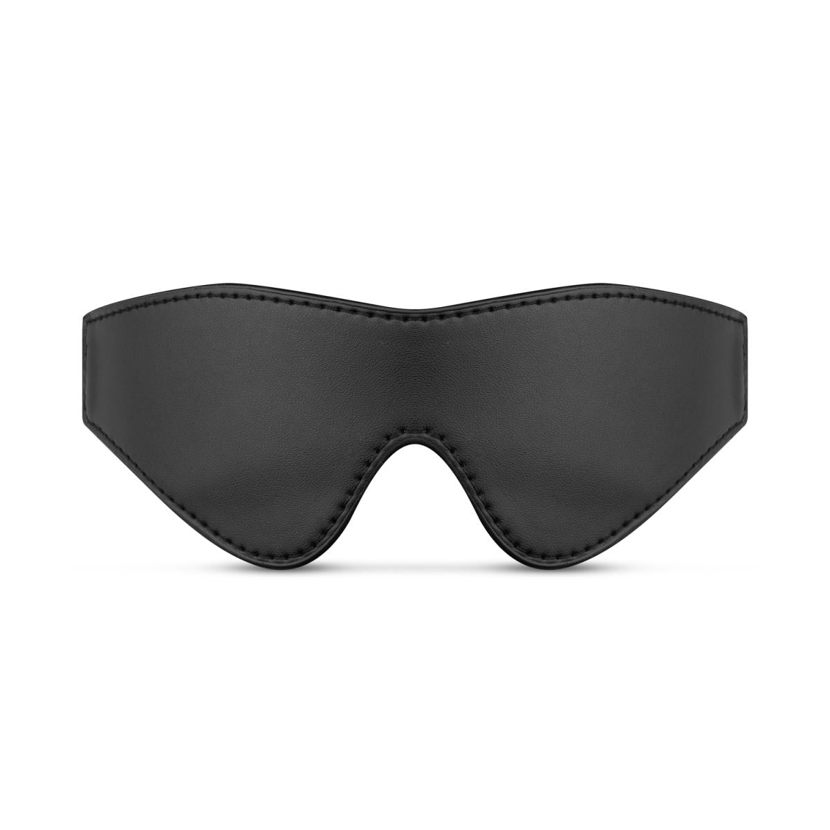 Bedroom Fantasies Faux Leather Blindfold front