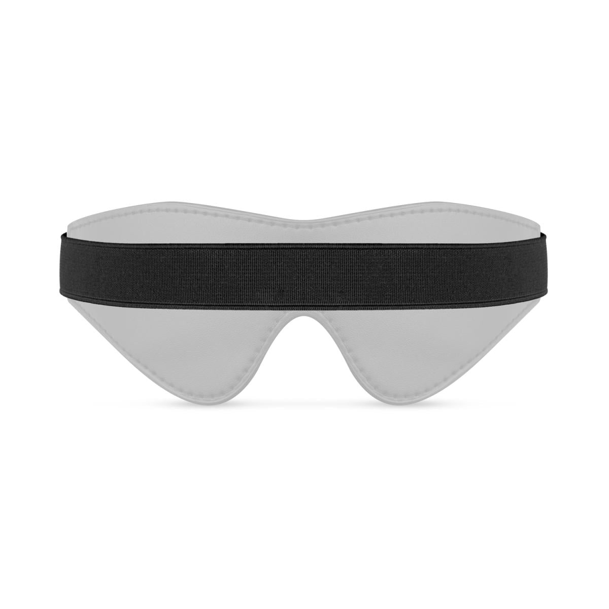 Bedroom Fantasies Faux Leather Blindfold back