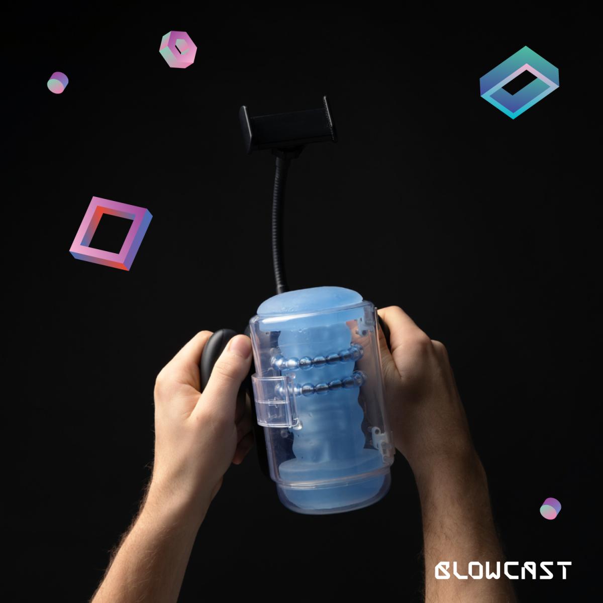 Blowcast Wingman Plus in hands