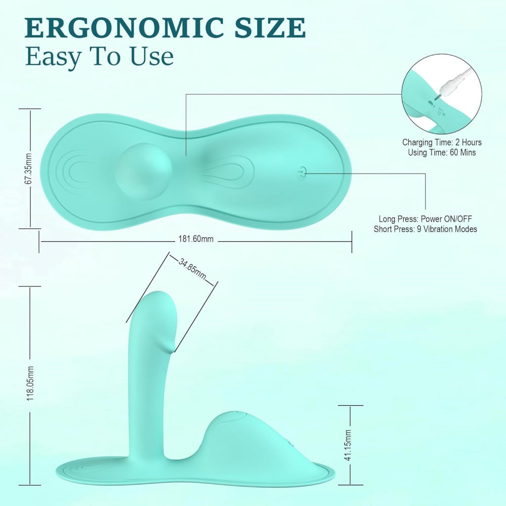 Loveangels App Controlled Hands-Free Ride-On Vibrator