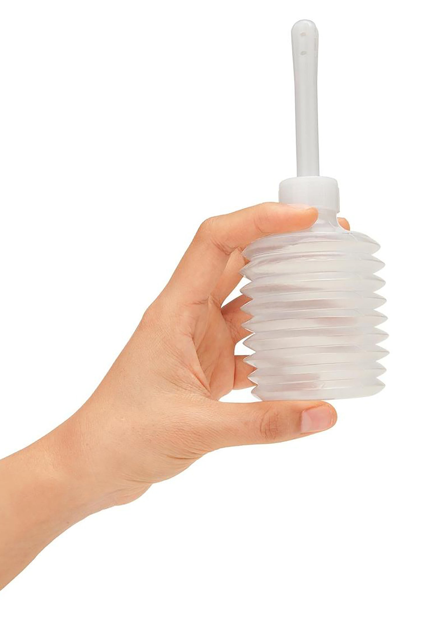 CleanScene 90ml 4pc Travel Bulb Douche in hand
