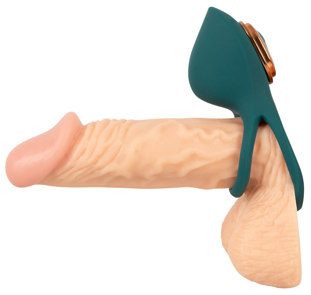 Couples Choice Remote Control Mini Vibrator with 4 Attachments Cock Ring