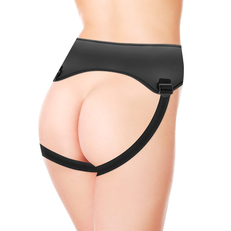 Cyber Silicock Strap On Harness With 3 Rings back