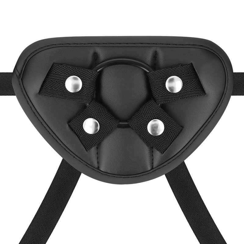 Cyber Silicock Strap On Harness With 3 Rings front