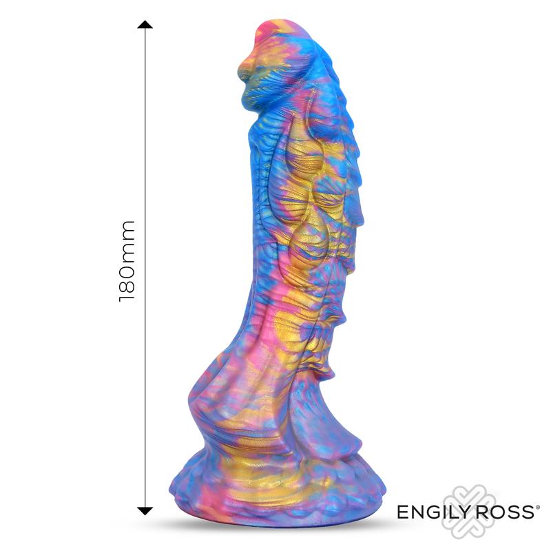 Dildox By Engily Ross Drakeon Liquid Silicone Dildo 18 cm Suction Cup Sizing