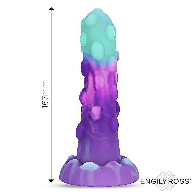 Dildox by Engily Ross Mistagon Liquid Silicone Dildo 16.7 cm Sizing
