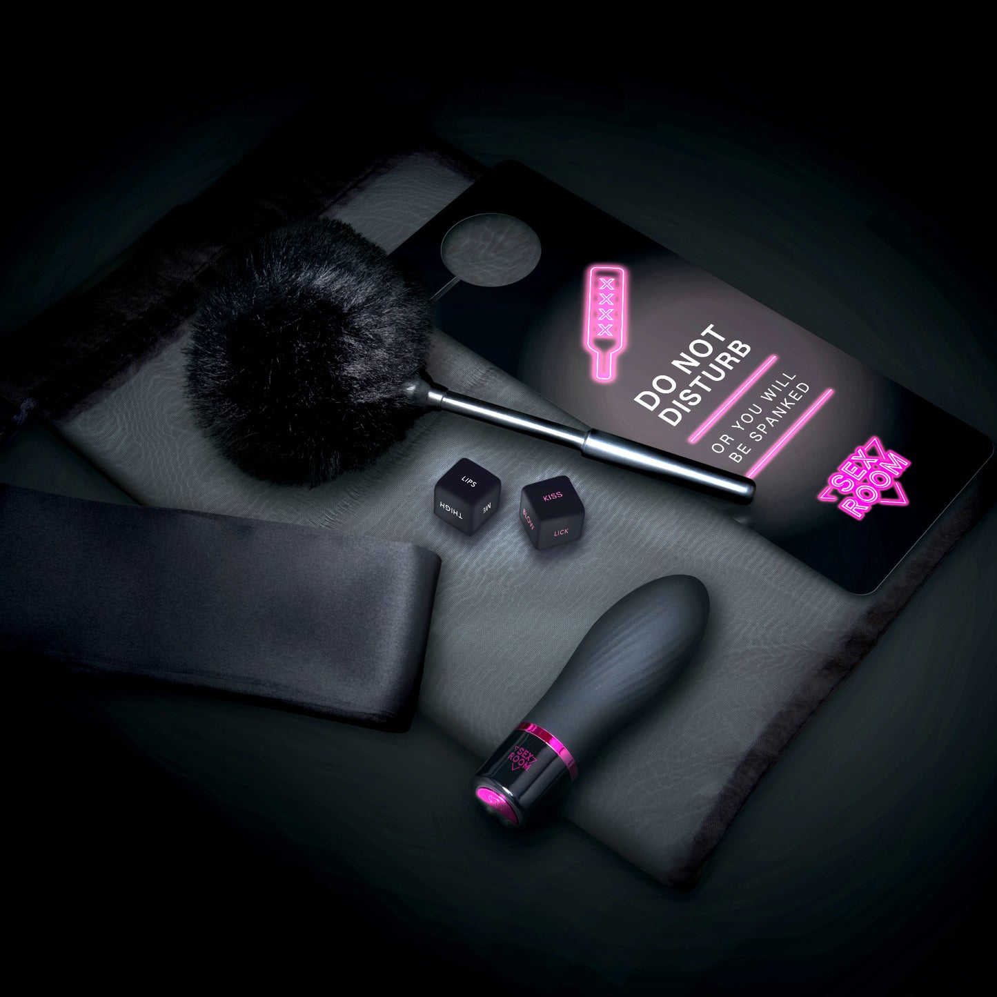 Dreamtoys Sex Room Vibe Kit black