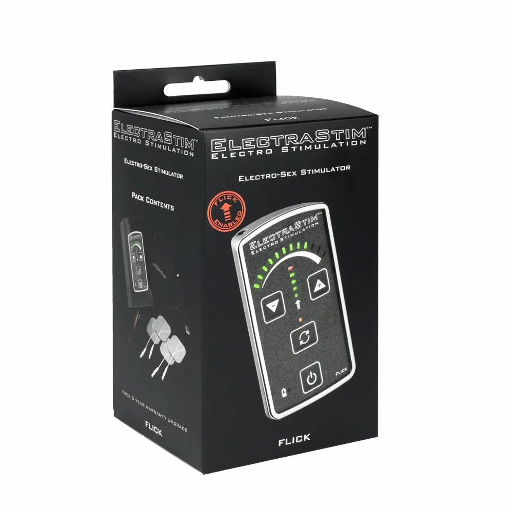 Electrastim Flick EM60E Stimulator Pack box