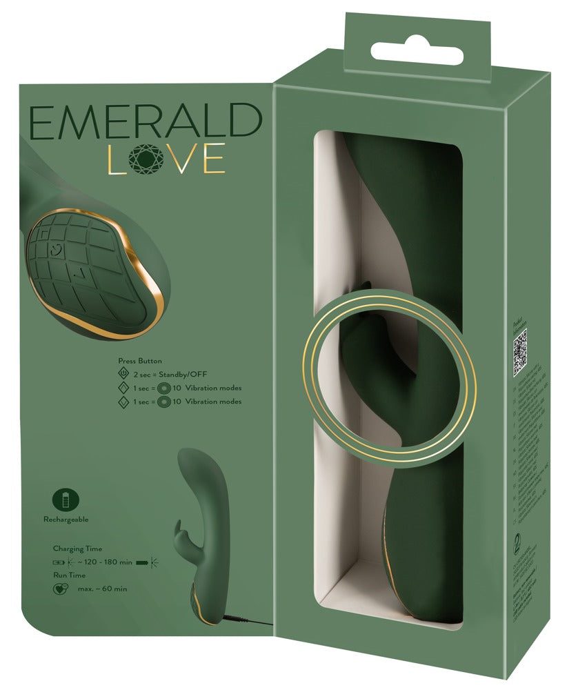 Emerald Love Luxurious Rabbit Vibrator Box