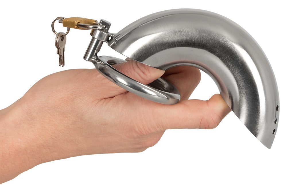 Fetish Collection Cock Cage I in hand