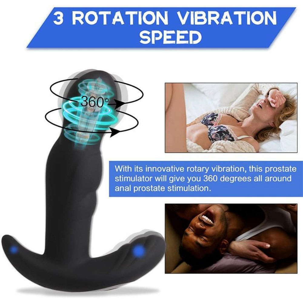 Loveangels Rotating Prostate Massager With Remote