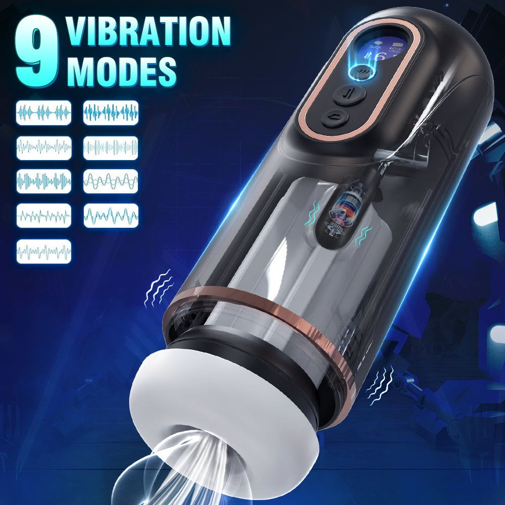 Loveangels Doris Telescopic Sucking Vibrating Moaning And Heating Masturbator