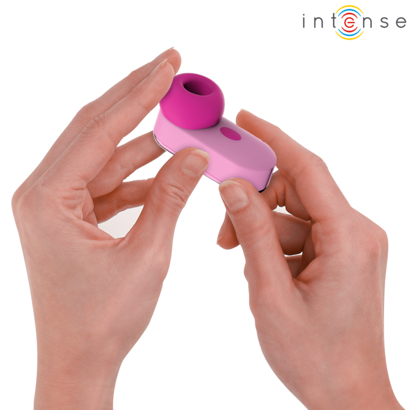 Intense Sabrina pink in hands