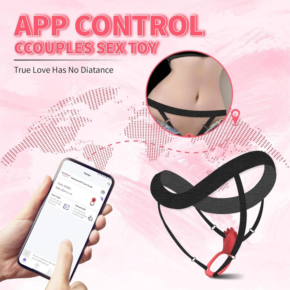 Loveangels App Control Wearable Vibrator With Remote