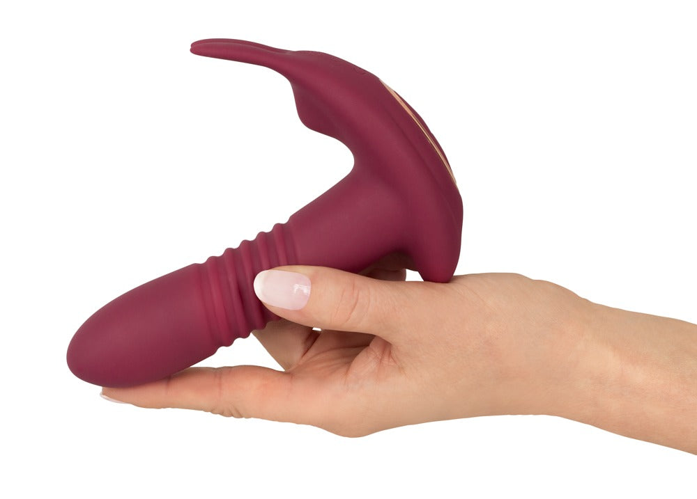 Javida 3 Function Vibrator With Thrusting And Rotation in hand