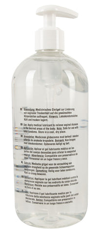 Just Glide Toy Lube 500ml back