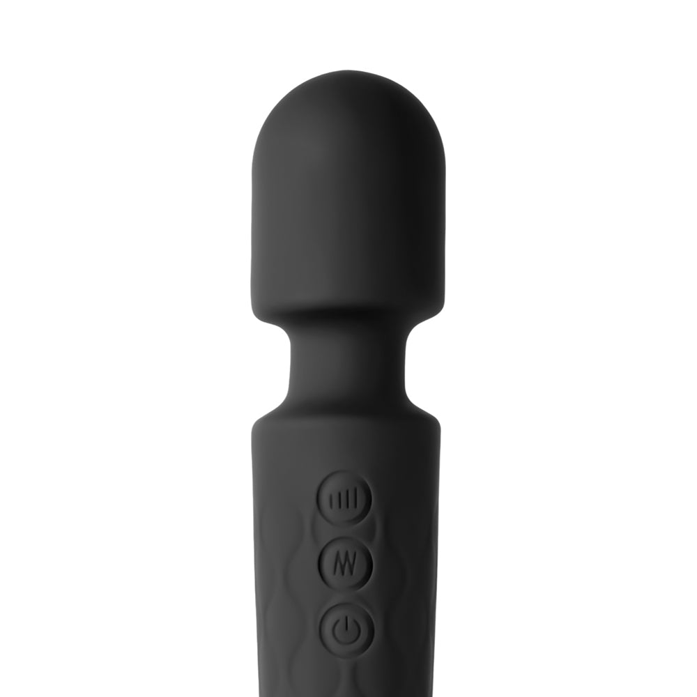 Loveangels 20 Pattern Small Black Wand head