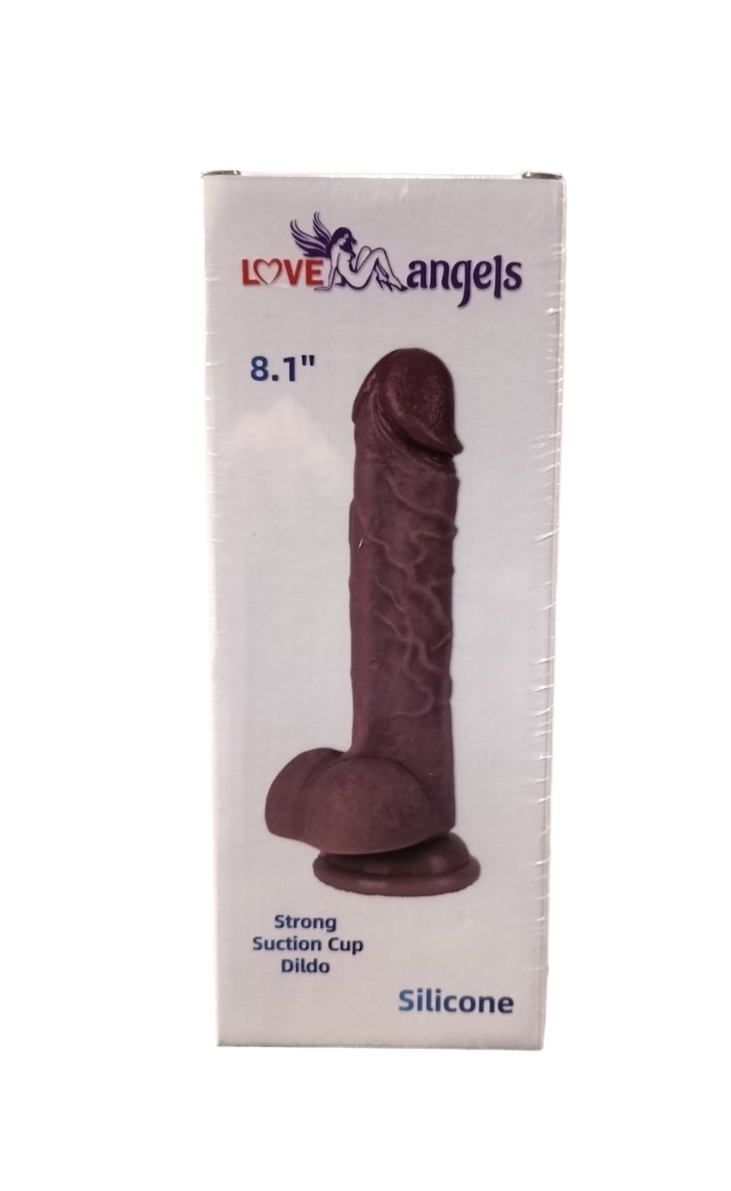 Loveangels 8.1" Deep Flesh Silicone Dildo box