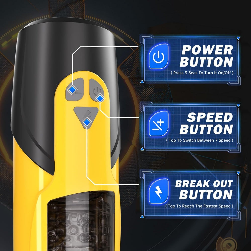 Loveangels App Controlled Thrusting And Rotating Masturbator With Stand operation