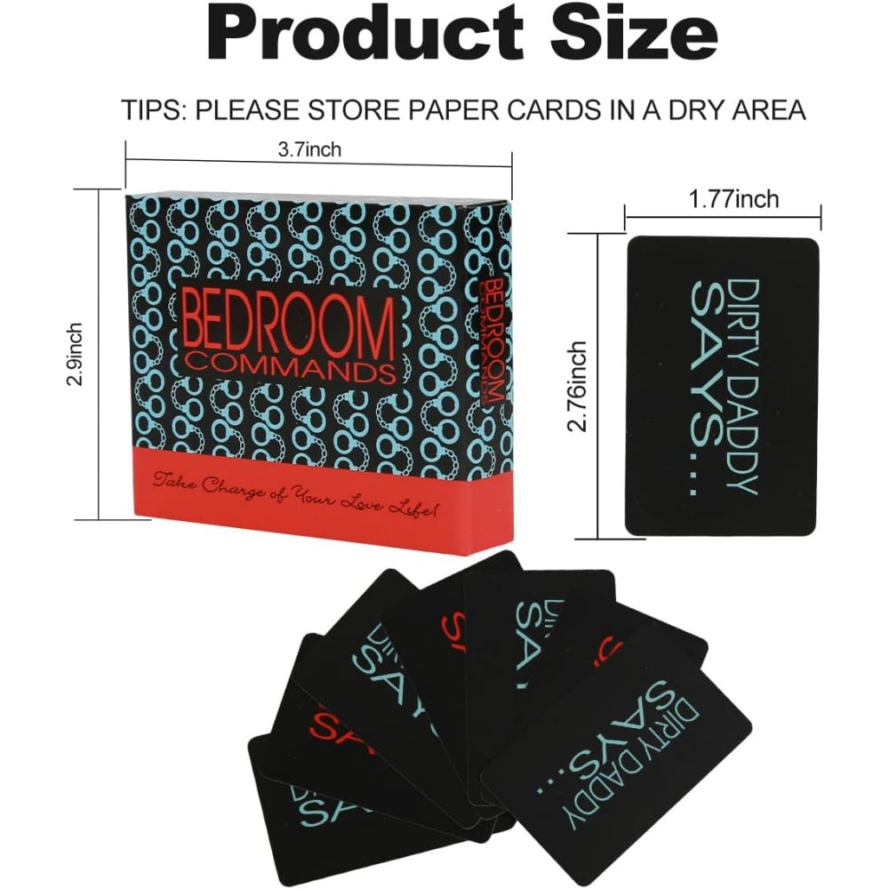 Loveangels Bedroom Commands 108-Card Game Deck Size
