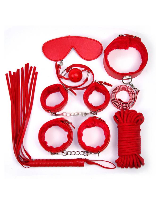 Loveangels Beginner's Bondage Set red