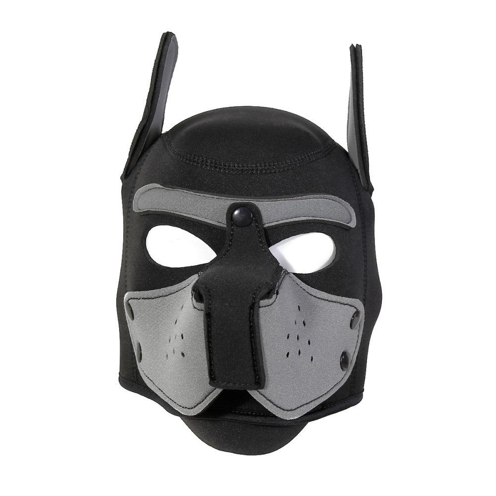 Loveangels Black And Grey Puppy Hood Front
