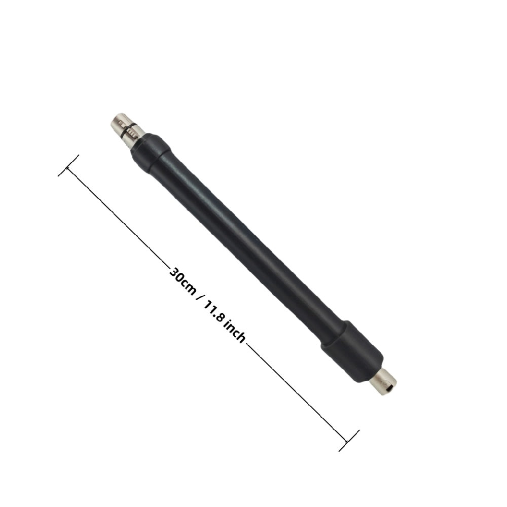 Loveangels Black Sex Machine with Vibrating, Thrusting, Rotating & Heating Extender