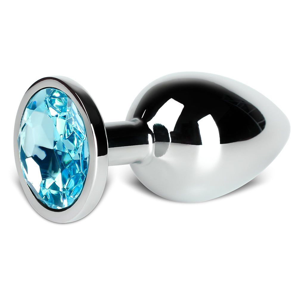 Loveangels Butt Plug Set With Blue Gems side