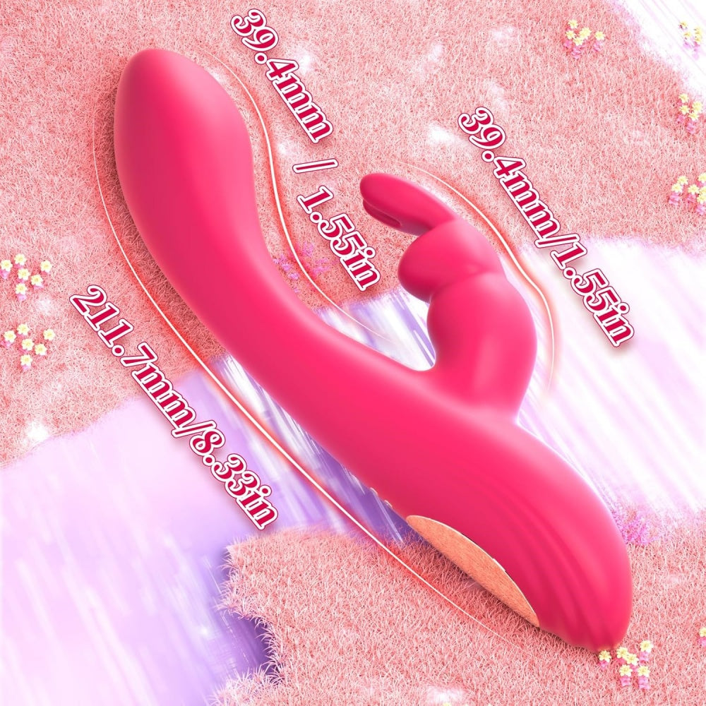 Loveangels Dual Motor Silicone Rabbit size